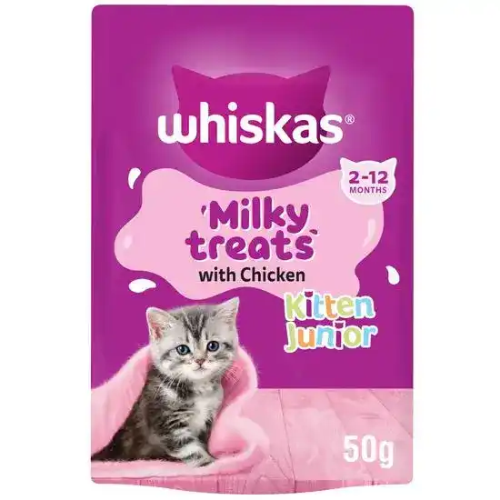Whiskas Milky Treats for Kittens 6 x 50g 15676