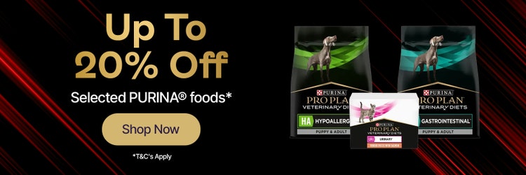 Up To 20% Off Selected Purina Foods* - Shop Now