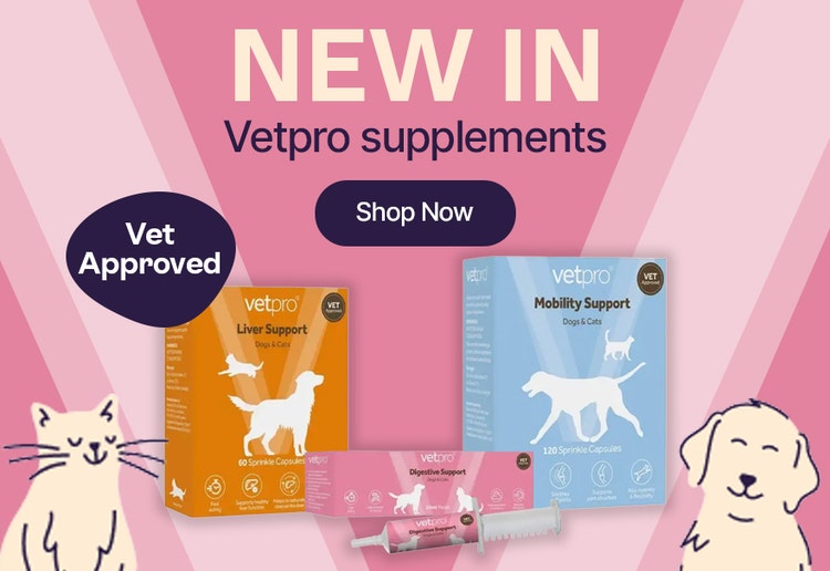 New In Vetpro supplements* Shop Now