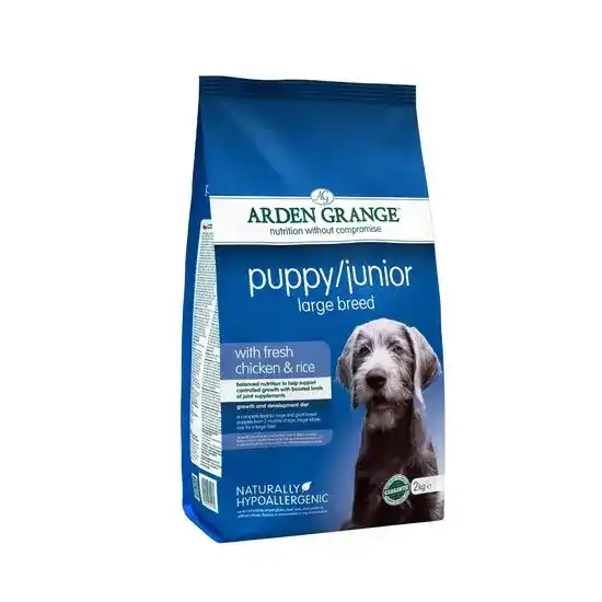 Arden Grange Large Breed Puppy & Junior Dry Dog Food with Fresh Chicken & Rice 2827